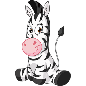 free_download_cute_baby_zebra_free_clipart