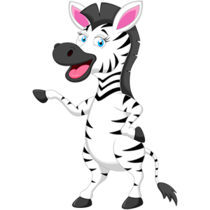 free_download_cute_big_eyes_zebra_with_smiling_face_clipart