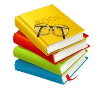 free_download_a_bundle_of_colorful_books_clipart