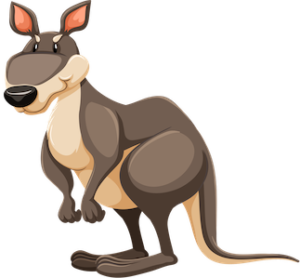 free_download_big_foot_cartoon_kangaroo_clipart