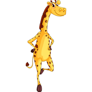 download_vector_funny_cartoon_giraffe_free_clipart
