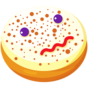 vector_smily_face_cheese_pan_cake_clipart