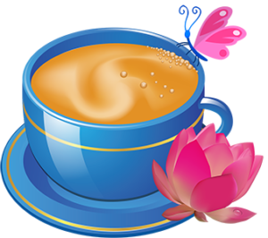 vector_tea_cup_and_flower_free_clipart