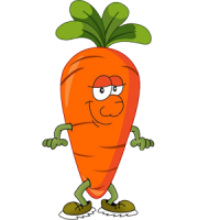 free_download_cartoon_carrot_food_illustration_clipart