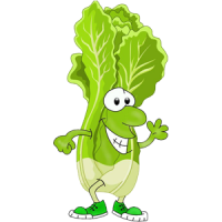free_download_cartoon_lettuce_leaf_png_clipart