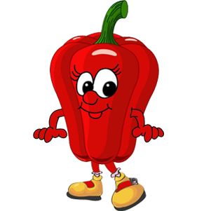 free_download_cartoon_red_bell_pepper_clipart