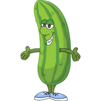 free_download_ridge_gourd_cartoon_vegetables_clipart