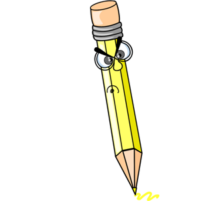 free_download_cute_angry_face_yellow_color_pencil_clipart