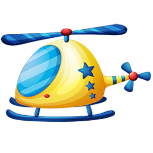 download-beautiful-cartoon-helicopeter-kids-clipart