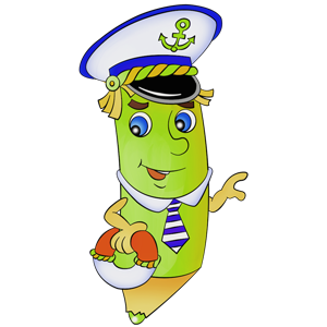 free-download-beautiful-cartoon-helmsman-color-pencil-clipart