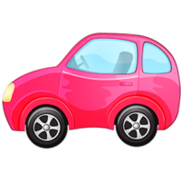 download-beautiful-pink-toy-car-kids-clipart