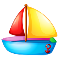 download-colorful-cartoon-boat-kids-free-clipart