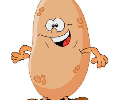 cute_cartoon_vegetable_potato_clipart