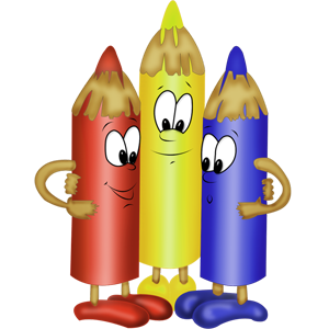 download-three-friends-color-pencils-free-school-clipart