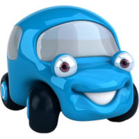 free-download-blue-cartoon-toy-car-vector-clipart