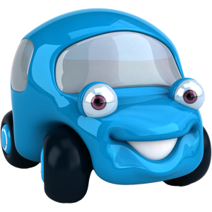 free-download-blue-cartoon-toy-car-vector-clipart