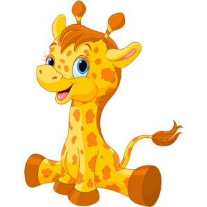 free-download-cute-baby-giraffe-cartoon-animal-clipart