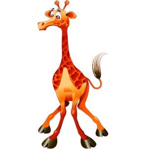 free-download-cute-cartoon-animal-giraffe-transparent-vector