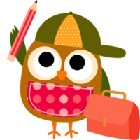 free-download-cute-cartoon-owl-school-clipart-PNG