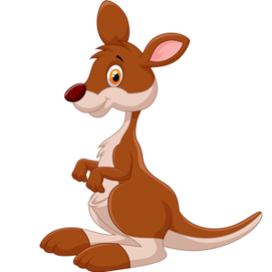 free-download-cute-deep-brown-color-baby-kangaroo-clipart