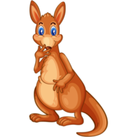 free-download-cute-surpricing-cartoon-kangaroo-animal-clipart