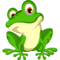 free-download-green-cute-frog-cartoon-animal-clipart