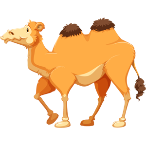 free-download-strong-desert-animal-camel-clipart